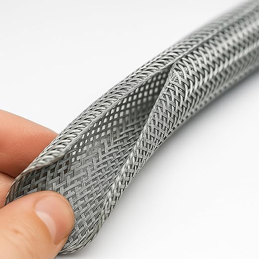 Electriduct 1.25" Hook Self Closing Sleeve Braid Wrap Around Sleeving Cord - Image 2