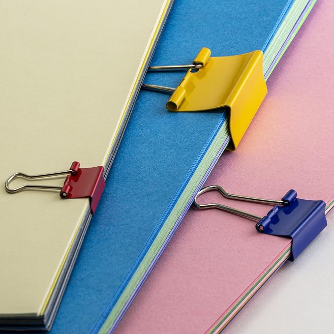 OfficemateOIC Binder Clips, 30 Clips per Tub - Image 3