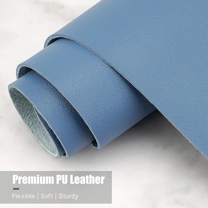 Hsurbtra Desk Pad, 23.6" x 13.8" PU Leather Desk Mat, M Extended Mouse Pad - Image 5