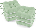BETU Chair Cushions for Dining Chairs Set of 6, 3.5" Thick Kitchen Table Chair by BETU