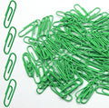 Luomorgo 120 Pcs Green Paper Clips by Luomorgo
