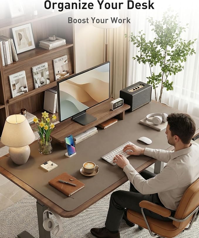 Aothia Faux Leather Desk Mat - Image 3
