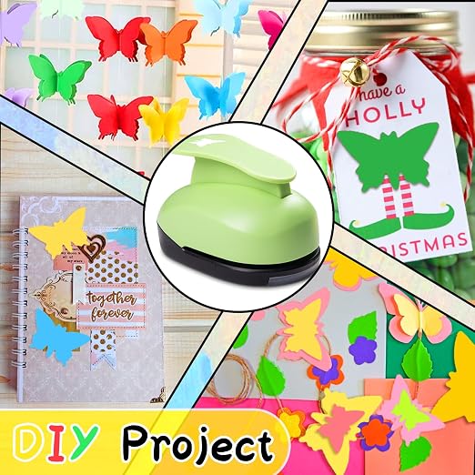 Butterfly Craft Punch 3 Inch, DIY Handmade Paper Puncher, Butterfly Punches - Image 2
