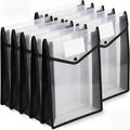 Epakh 10 Pieces Plastic File Folders Envelope Expanding File Wallet Organizer by Epakh