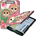 A4 Clipboard with Storage Pen Holder, Clipboards Organizer Nursing Clipboard by Unknown