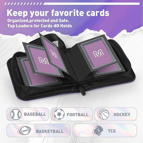 1 Pocket Toploader Binder Holds 40 Cards - Image 2