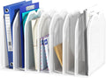 FANXIYQ White 7-Section File Folder Organizer by FANXIYQ