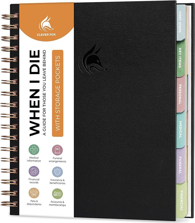 Clever Fox When I Die Planner by CleverFox