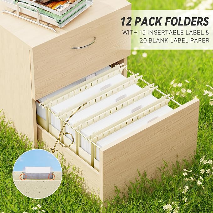 XINGIA Hanging File Folders Legal Size, Legal Hanging File Folders - Image 3
