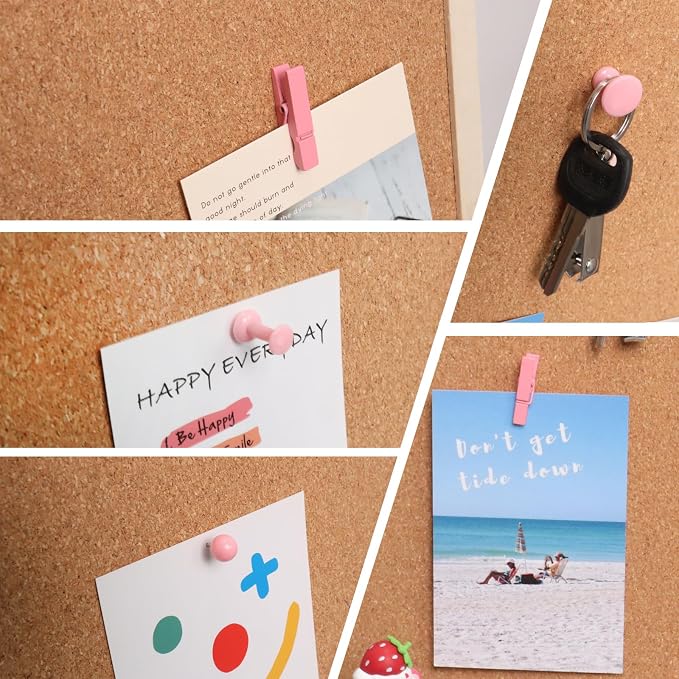 Push Pins Set, 5 Types Pushpins Thumbtacks - Image 4