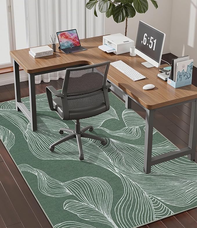 chakme Office Chair Mat for Hardwood Floor, Machine Wash by CHAKME