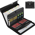 Hontom Accordion File Organizer, 24 Pockets Fireproof Expanding File Folder by Hontom