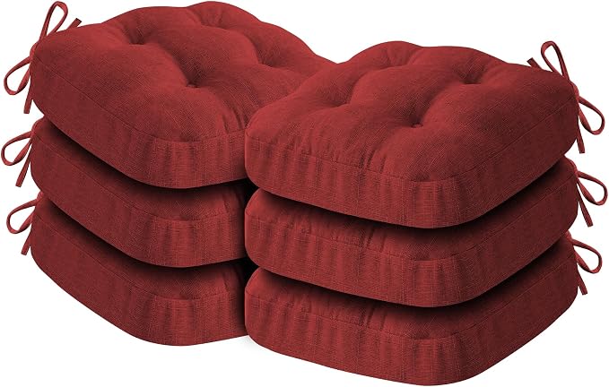 IASEAHK Chair Cushions for Dining Chairs, Dining Chair Cushions, Tufted Indoor by IASEAHK