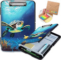 Clipboard with Storage, Heavy Duty Plastic Storage Clipboard with Low Profile by Unknown
