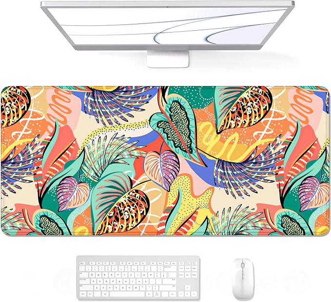 Auhoahsil Desk Mouse Pad, Large Gaming Mousepad, XXL Desk Pad, Extended Long by Auhoahsil