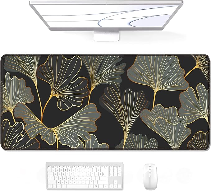 Auhoahsil Desk Pad, XL Extended Large Gaming Mouse Pad 31.5 x 11.8 Inch by Auhoahsil