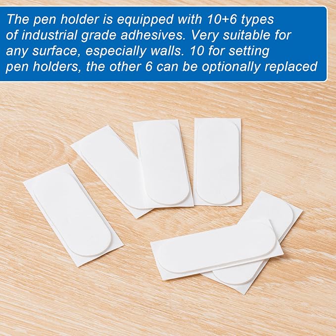 10 Pack Adhesive Pencil Holders - Image 7
