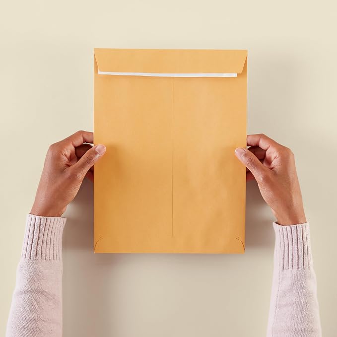 Amazon Basics Catalog Mailing Envelopes, Peel and Seal, 9x12 Inch - Image 8