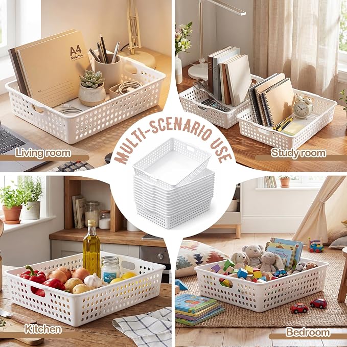 Geetery 6 Pack Classroom Storage Baskets - Image 5