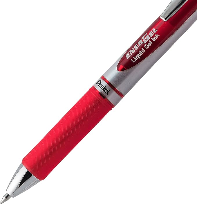 Pentel EnerGel RTX Retractable Liquid Gel Pen, Medium Line, Metal Tip - Image 4