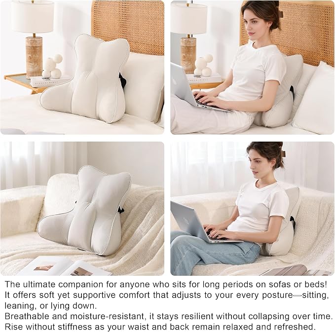 Lumbar Support Pillow – Multi-Functional Ergonomic Back Cushion - Image 5