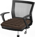 BUYUE Good Support Office Chair Cushion Padded, Soft Velvet Comfortable by BUYUE