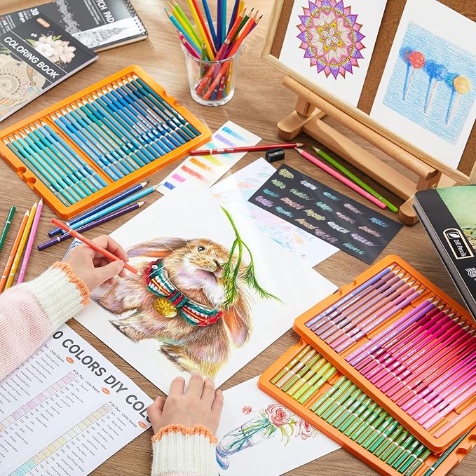 Shuttle Art 260 Coloring Pencils - Image 8