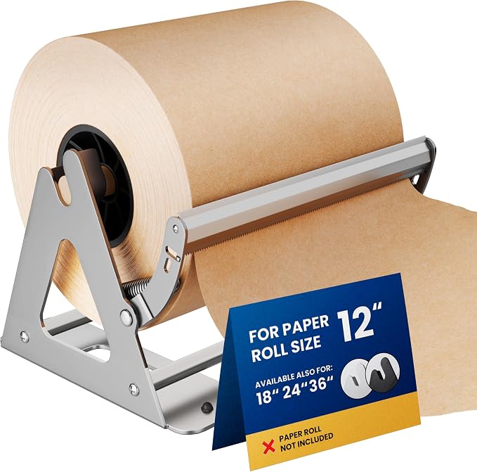 DIY Crew 12 Inch Paper Roll Dispenser and Cutter by DIYCrew%7CToolsthatsimplifyyourtasks