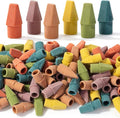 Mr. Pen- Pencil Top Erasers, 120 Pack, Folk Festival Colors | Latex-Free & No by MrPen