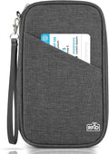 Passport Holder Family, Women RFID Blocking Passport Wallet, Travel Essentials by Unknown