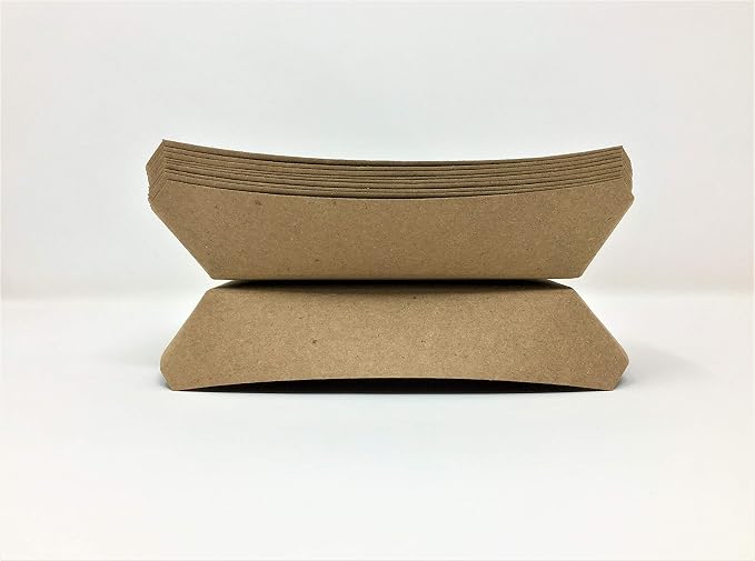 Mr Miracle 7 Inch Paper Hot Dog Tray in Kraft Paper. Pack of 100. Disposable - Image 6