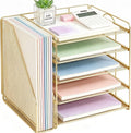 OPNICE Desk Organizer, 5-Tier Paper Organizer Letter Tray by OPNICE