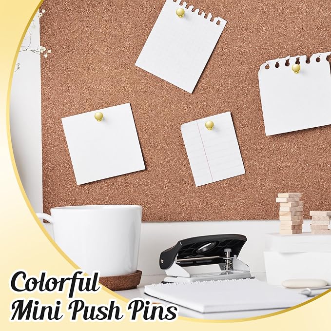 Outus 60 Pcs Giant Push Pins Jumbo Tacks 1/1.8inch Plastic Head - Image 5