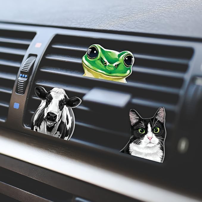 WIRESTER Fresh Scented Car Air Freshener Vent Clip, Decorative Accessories - Image 6