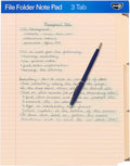 Find It File Folder Notepad by Find+It%C2%AE