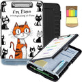 Clipboard with Storage & Pen Holder, Nursing Letter-Size 8.5x11 with by Unknown