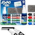 EXPO Dry Erase Markers Kit, Chisel Tip, Spray Cleaner, Office Essentials by Unknown