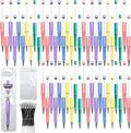 150 Pieces DIY Beadable Pen Kit – 50 Plastic Ballpoint Pens by DASTTUIS