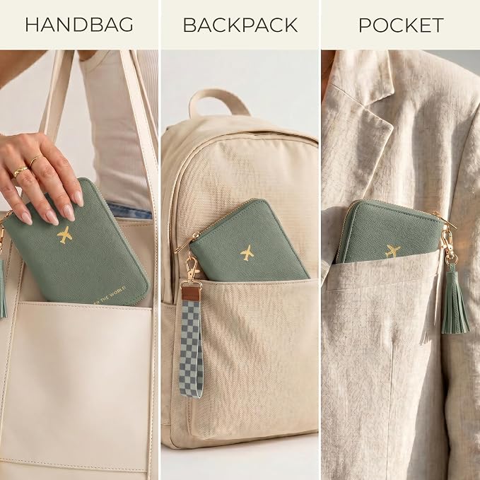 Beautiful Passport Holder And Travel Wallet - Image 8