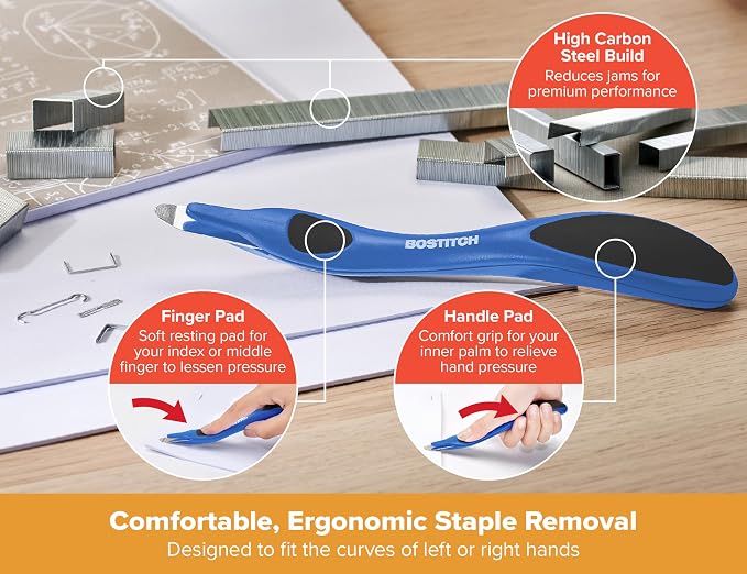 Bostitch Titan Heavy Duty Metal Stapler, 50 Sheet Capacity - Image 6