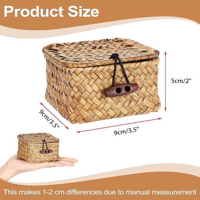 Hipiwe Handwoven Wicker Basket - Image 3