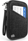 Passport Holder Family RFID Travel Document Organizer by Unknown