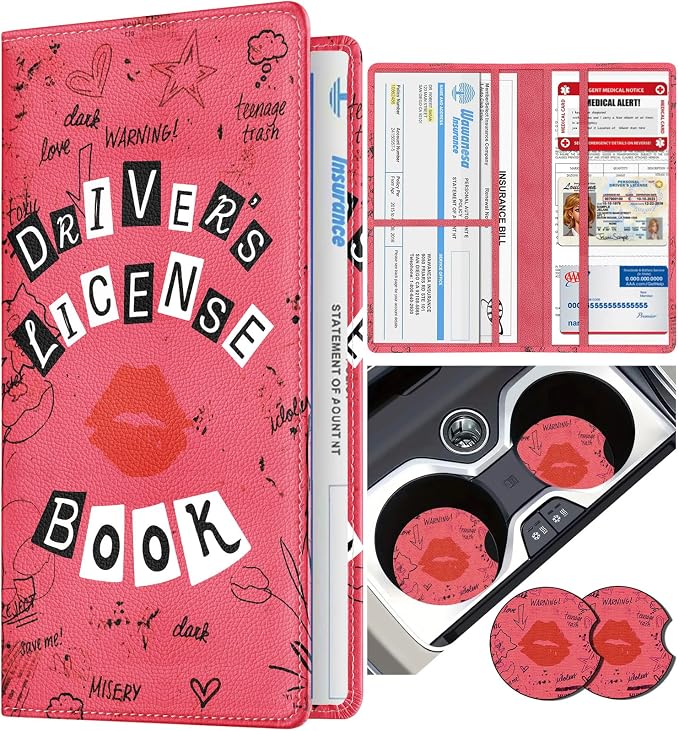 Slohif Car Registration and Insurance Holder by Slohif
