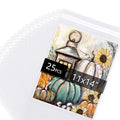 Falling in Art Acid Free 1.496mil Crystal Sealed Clear Bags by FallinginArt