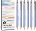 Taja Gel Pens, 0.5mm Fine Point Smooth Writing Pens by Taja