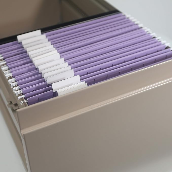 Smead Standard Hanging File Folders, 1/5-Cut Adjustable Tabs, Letter Size - Image 6