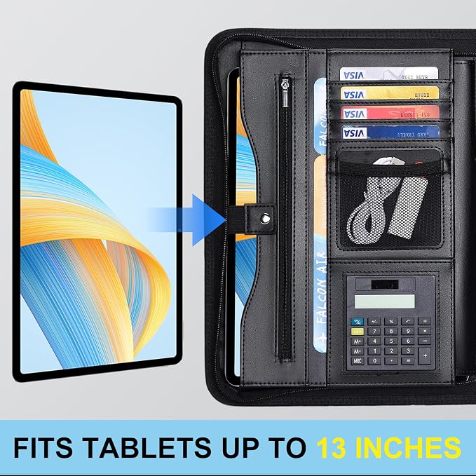 Eshow Padfolio for Men Women - Image 7