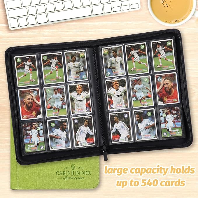 Trading Card Binder, Card Collection Binder Album Folder - Image 6
