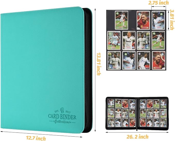 Trading Card Binder, Card Collection Binder Album Folder - Image 4