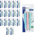 STAEDTLER Vinyl Eraser Holder 18-Pack: 3 Units Retractable Erasers by Staedtler